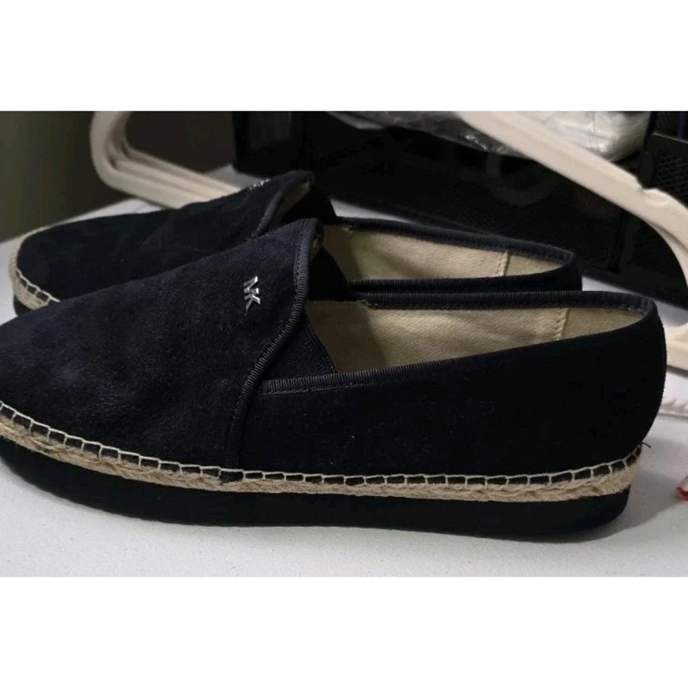 Michael Kors Slip On Casual Blue‎ Suede Shoes Size 9.5